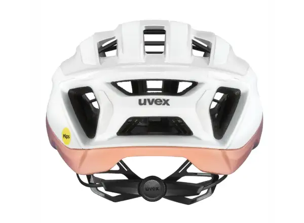Uvex Surge Aero MIPS road helmet White/Lila Apricot Matt