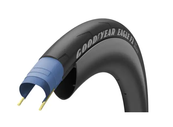 Goodyear Eagle F1 Tubeless Complete road tire kevlar Black