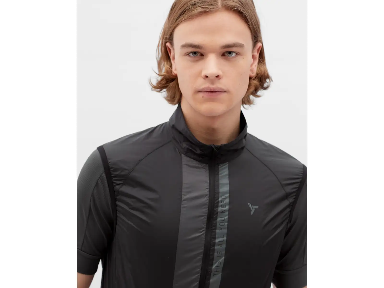 Silvini Garcio men's vest Charcoal
