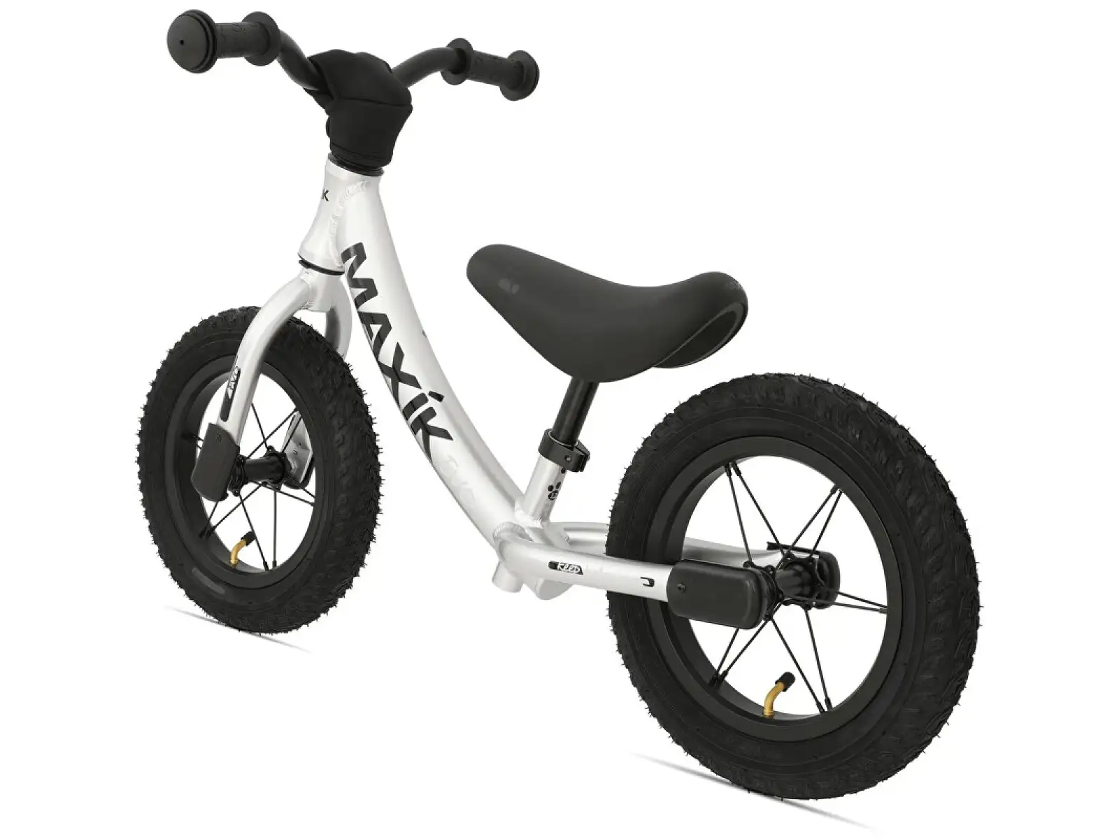 Max1 Maxík Evo Lite balance bike silver/black