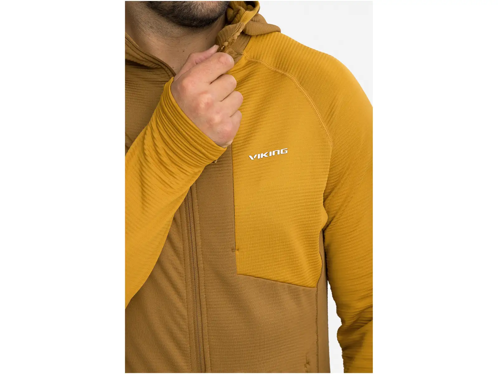 Viking Birger men's sweatshirt Brown/Yellow