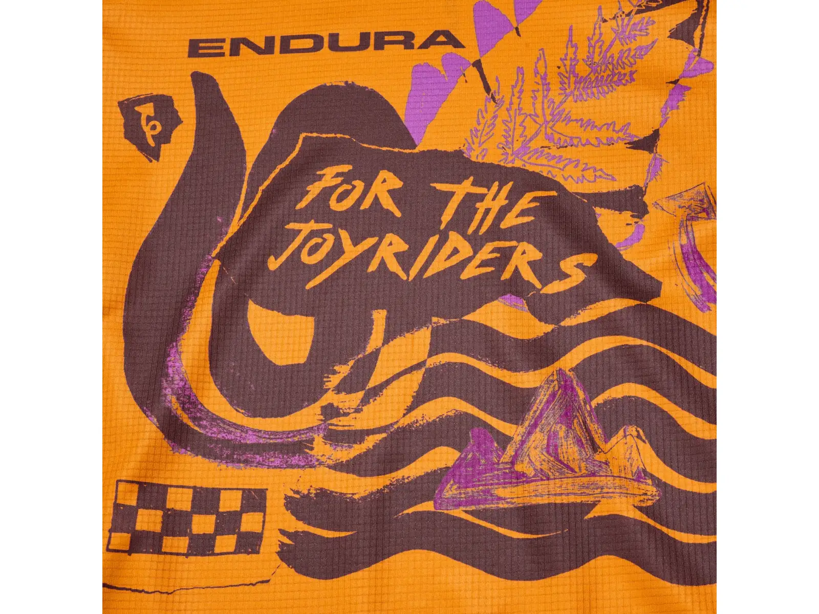 Endura SingleTrack Core kids jersey short sleeve Orange