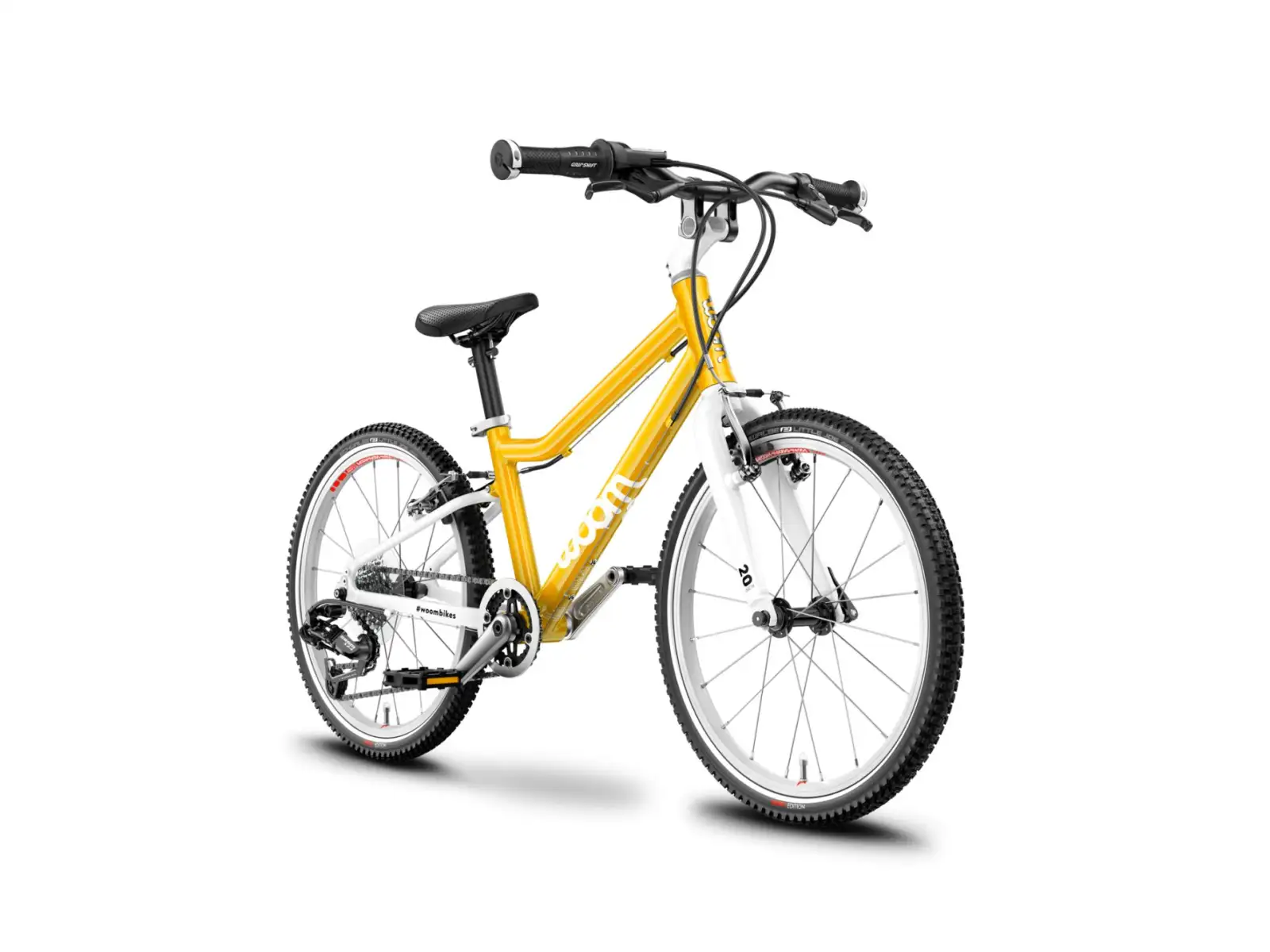 Woom 4 Yellow 20 children's bike