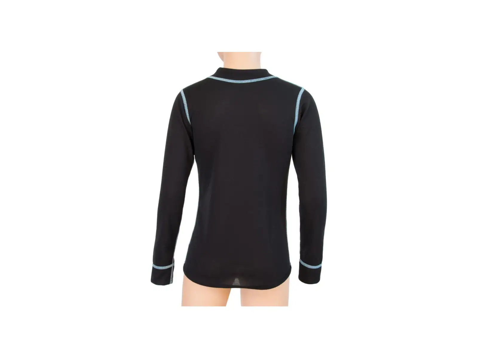 Sensor Double Face Set Wild children's thermal set long sleeve black