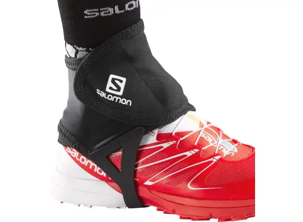 Salomon Trail Gaiters Low Black shoe gaiters