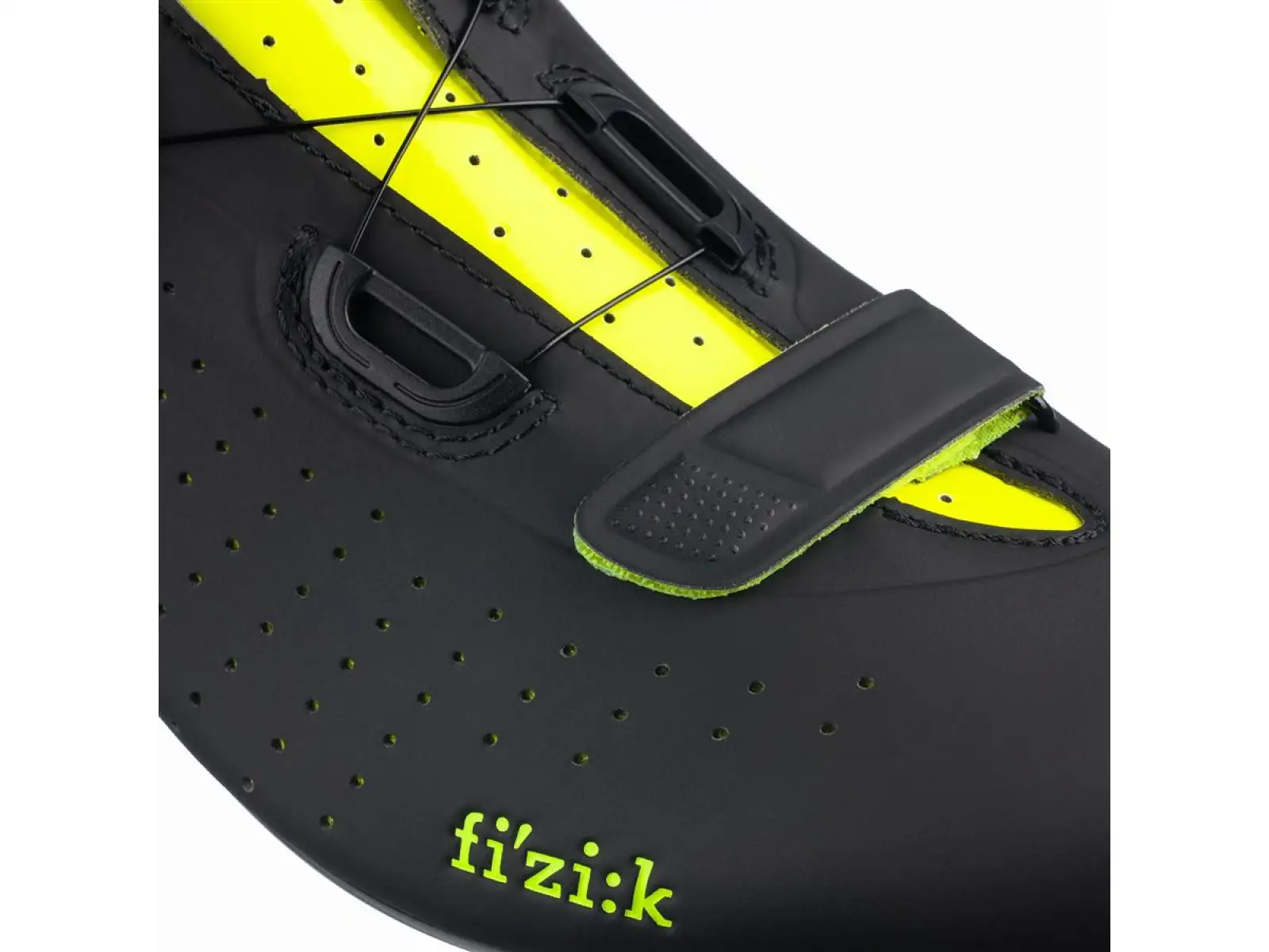 Fizik Overcurve R5 road men's cycling shoes black/yellow fluo