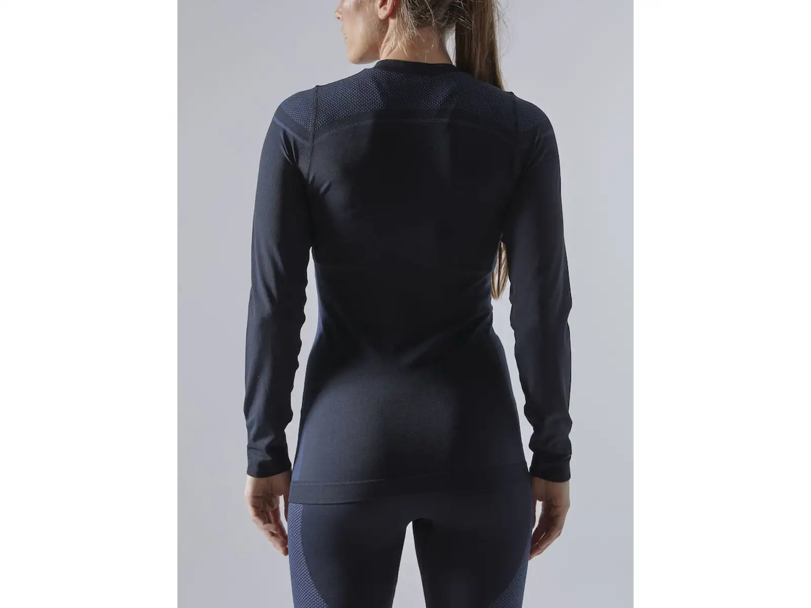 Craft Core Dry Fuseknit women's set long sleeve shirt+pants black