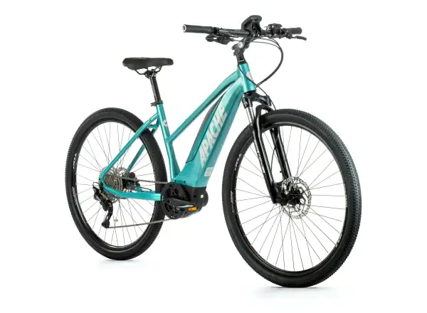 Apache Matta 1 Bosch MTB women's cross e-bike turquoise