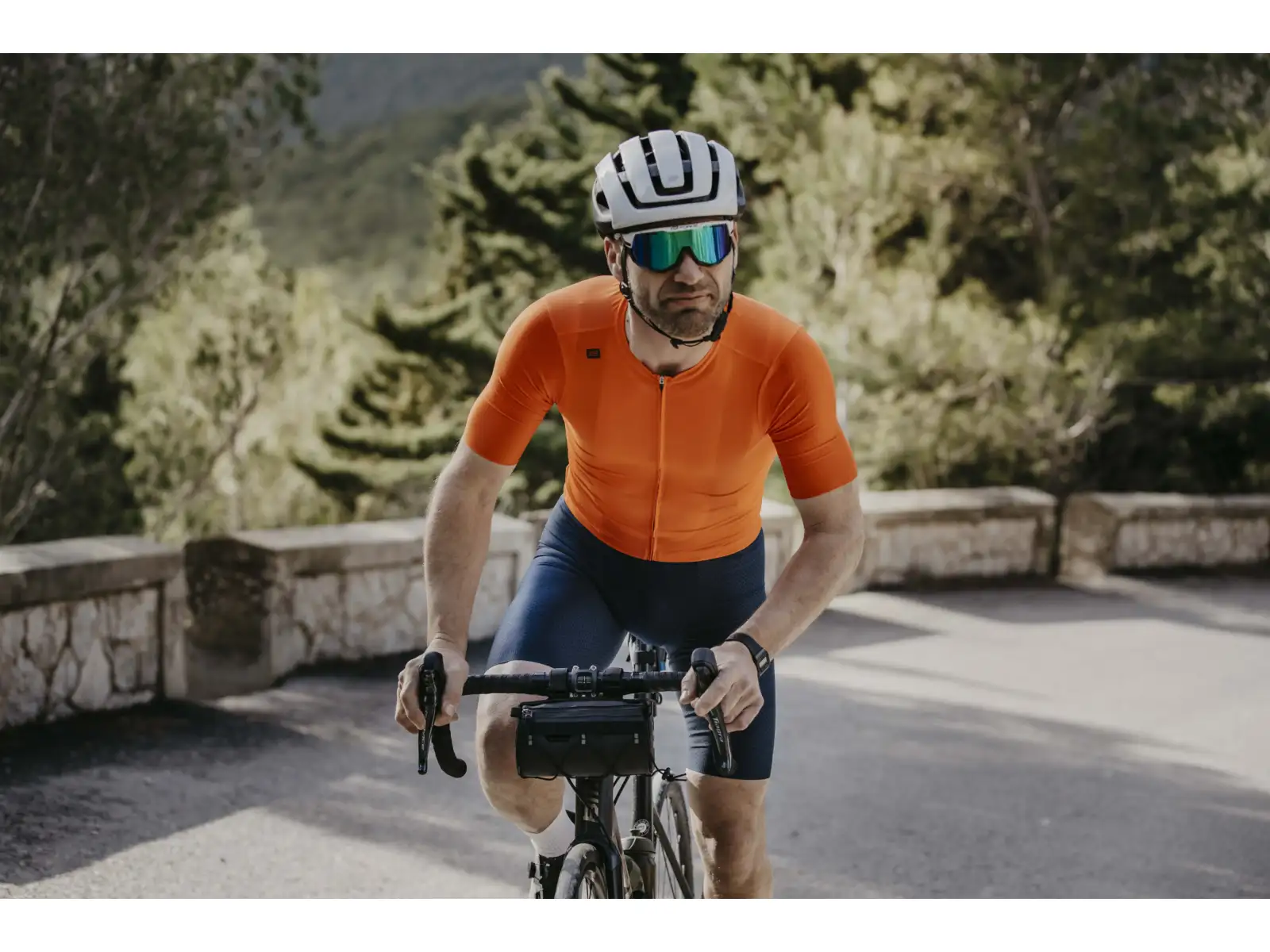 Force Mild men's jersey short sleeve orange