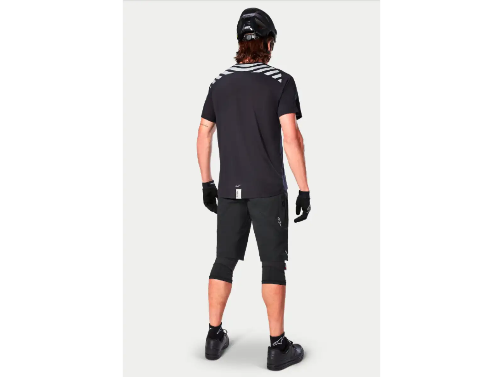 Alpinestars A-Dura Dri Oscar men's jersey short sleeve Black Reflective