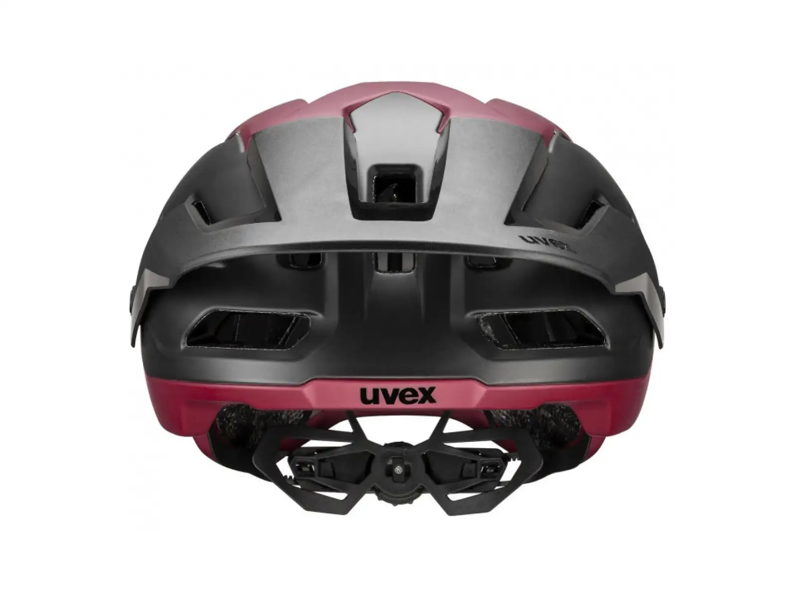 Uvex Renegade MIPS helmet Ruby Red/Black Matt