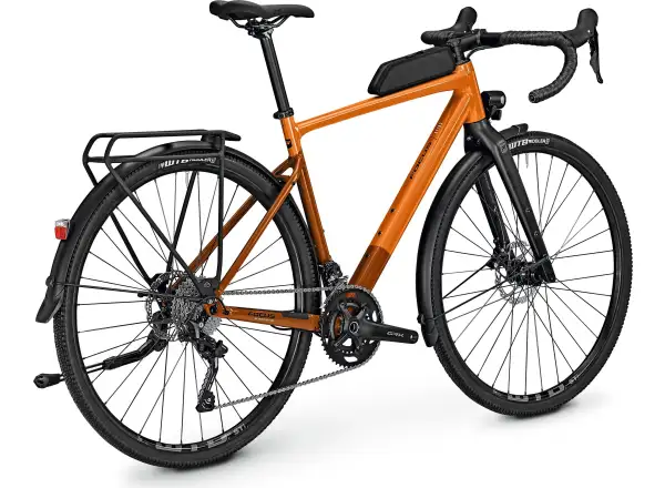 Focus Atlas 6.7 EQP DI gravel bike Rustorange Glossy/Rustbrown Glossy