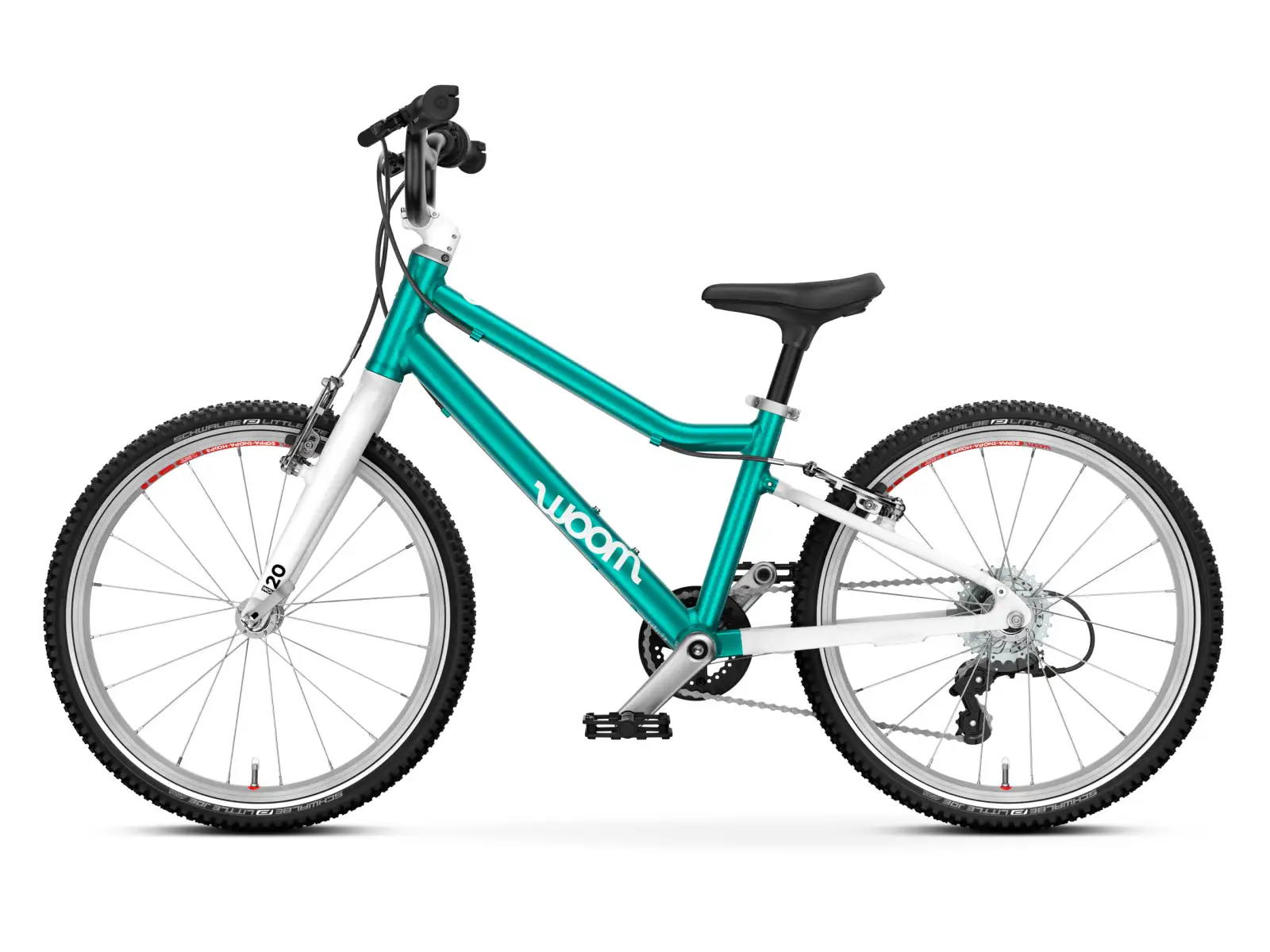 Woom GO 4 children's bike 20" Metallic Turquoise