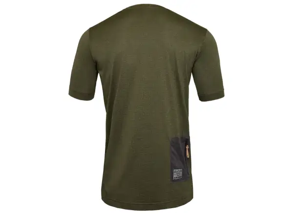 Silvini Galatro men's jersey short sleeve Olive/Charcoal