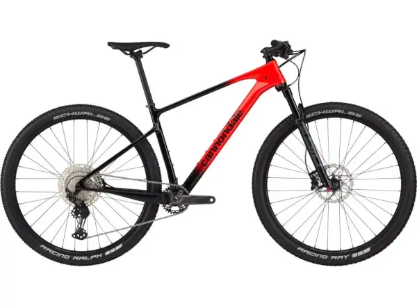 Cannondale Scalpel HT Carbon 4 mountain bike Acid Red