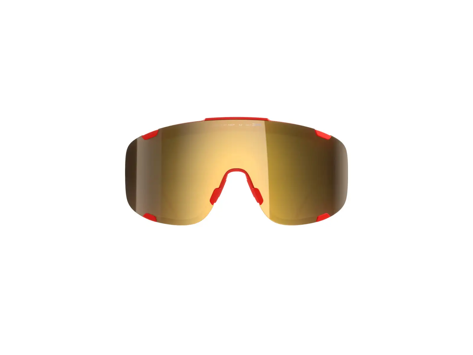 POC Devour + sunglasses Prismane Red/Clarity Road/Partly Sunny Gold