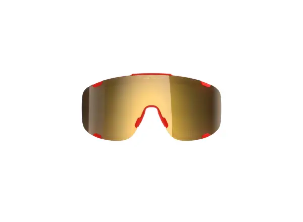 POC Devour + sunglasses Prismane Red/Clarity Road/Partly Sunny Gold