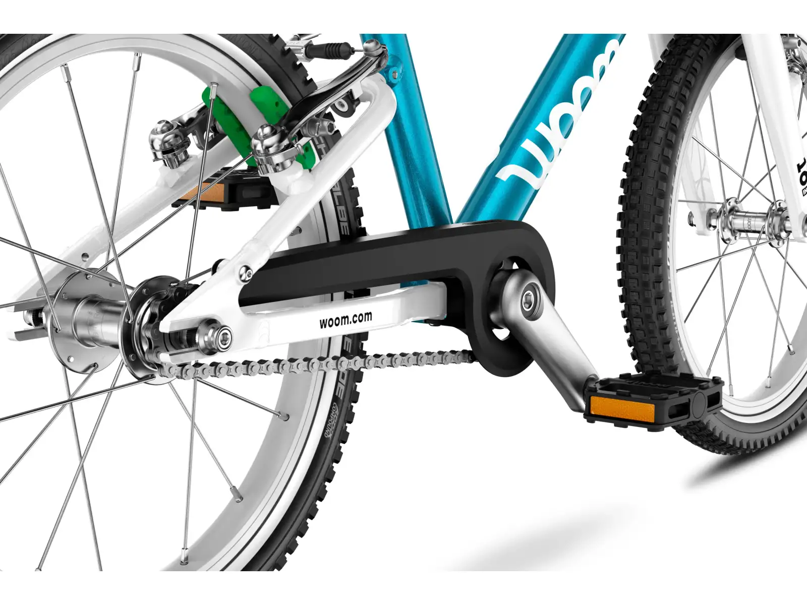 Woom GO 3 kids bike 16" Metallic Blue
