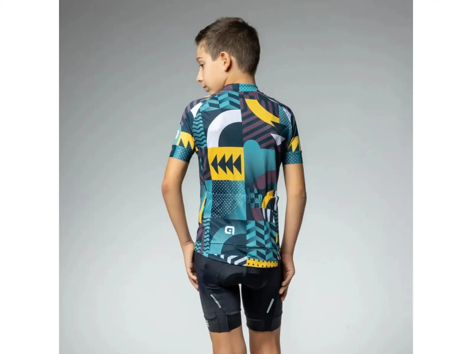 Alé Kid Games children's jersey Cocoa Brown