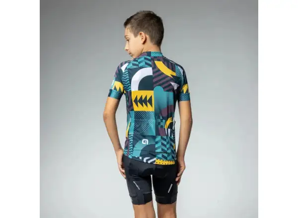 Alé Kid Games children's jersey Cocoa Brown
