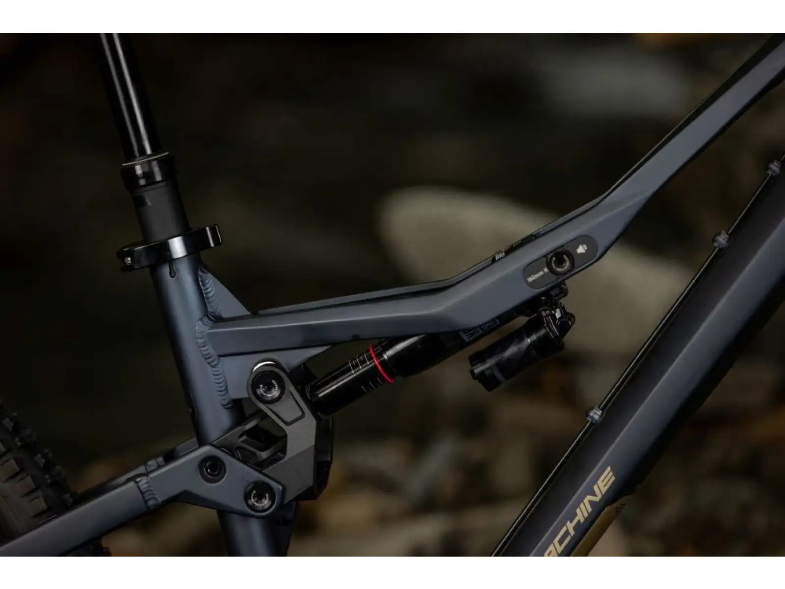 Rock Machine Whizz FS III 50 mountain bike Matte Milionaire Blue
