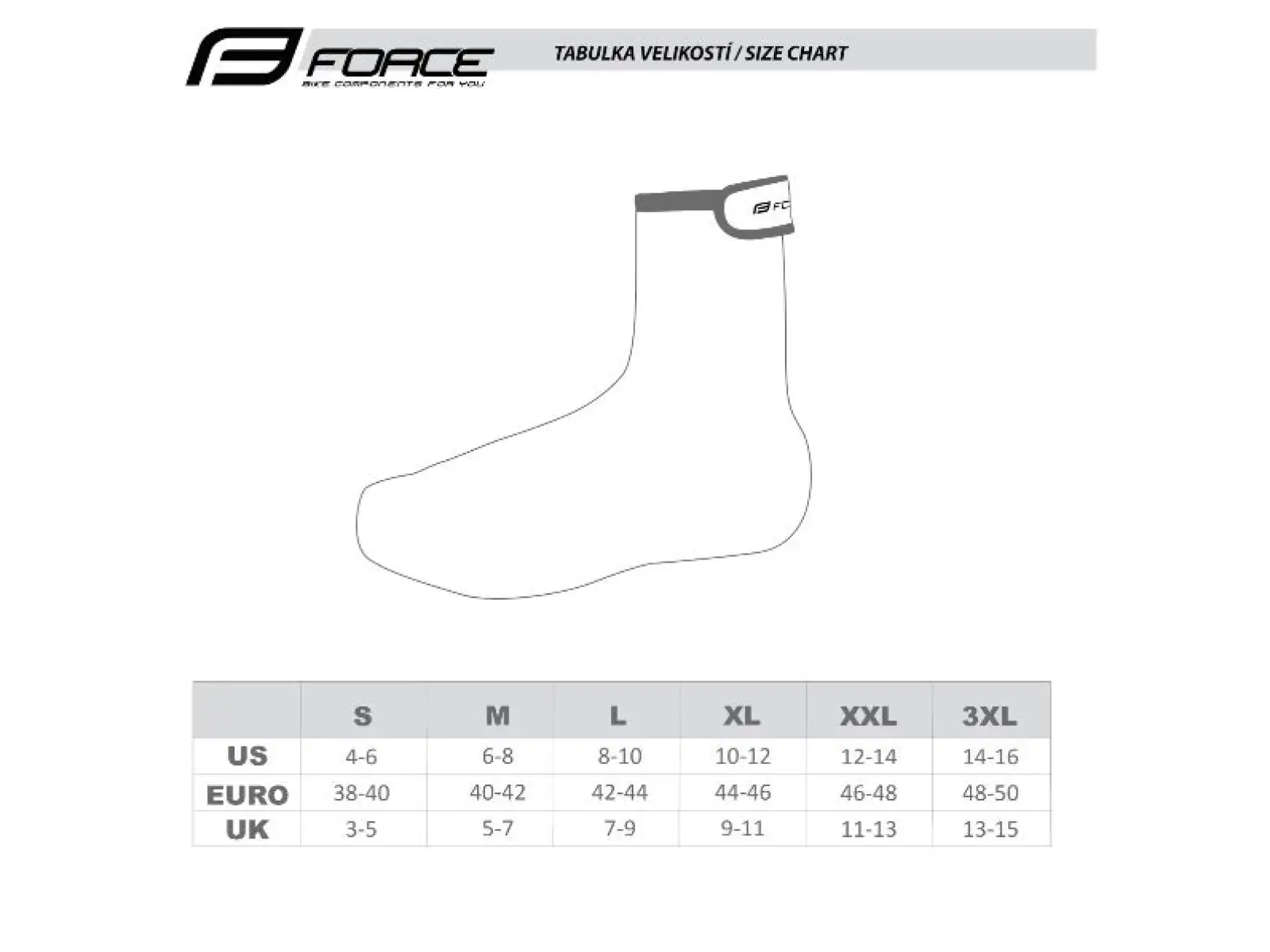 Force Hot Extreme shoe covers black