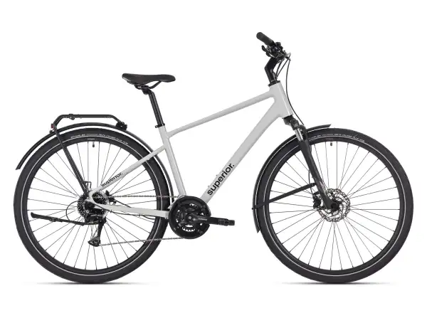 Superior Blox 6.2 T city bike Gloss Grey