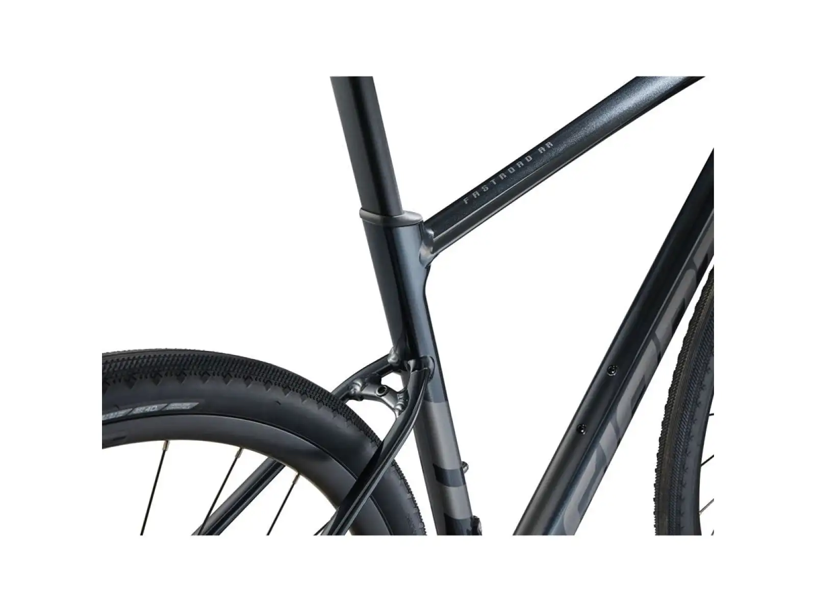 Giant FastRoad AR 2 fitness bike metallic black
