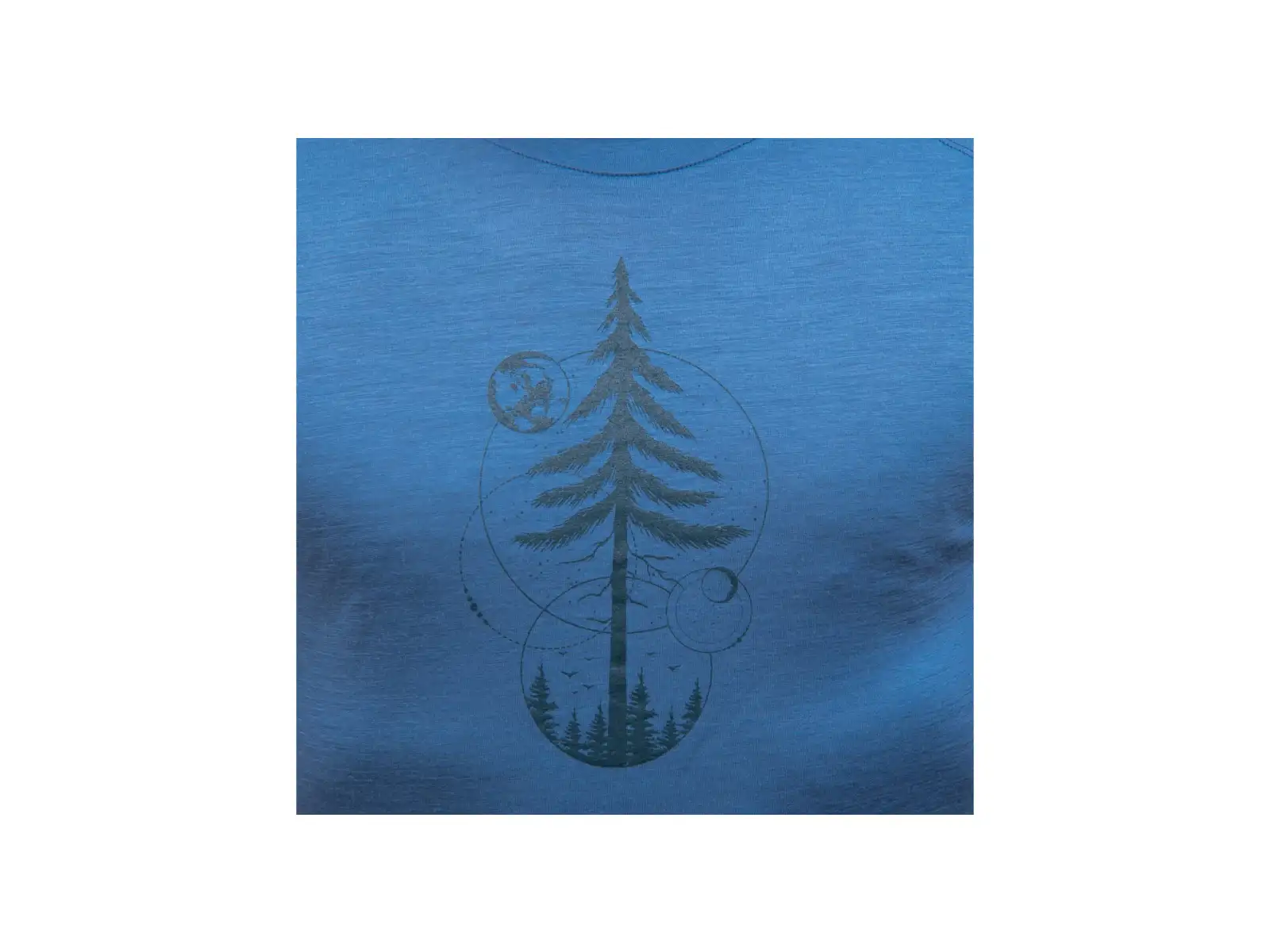 Sensor Merino Air Earth men's t-shirt short sleeve Riviera Blue