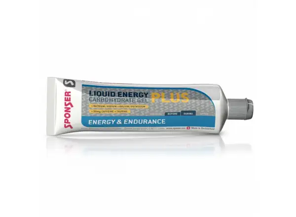 Sponser Liquid Energy Plus energy gel with caffeine neutral 70 g