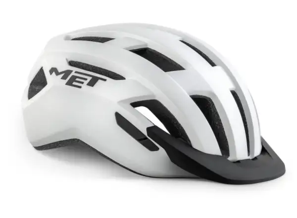 MET Allroad helmet white matte