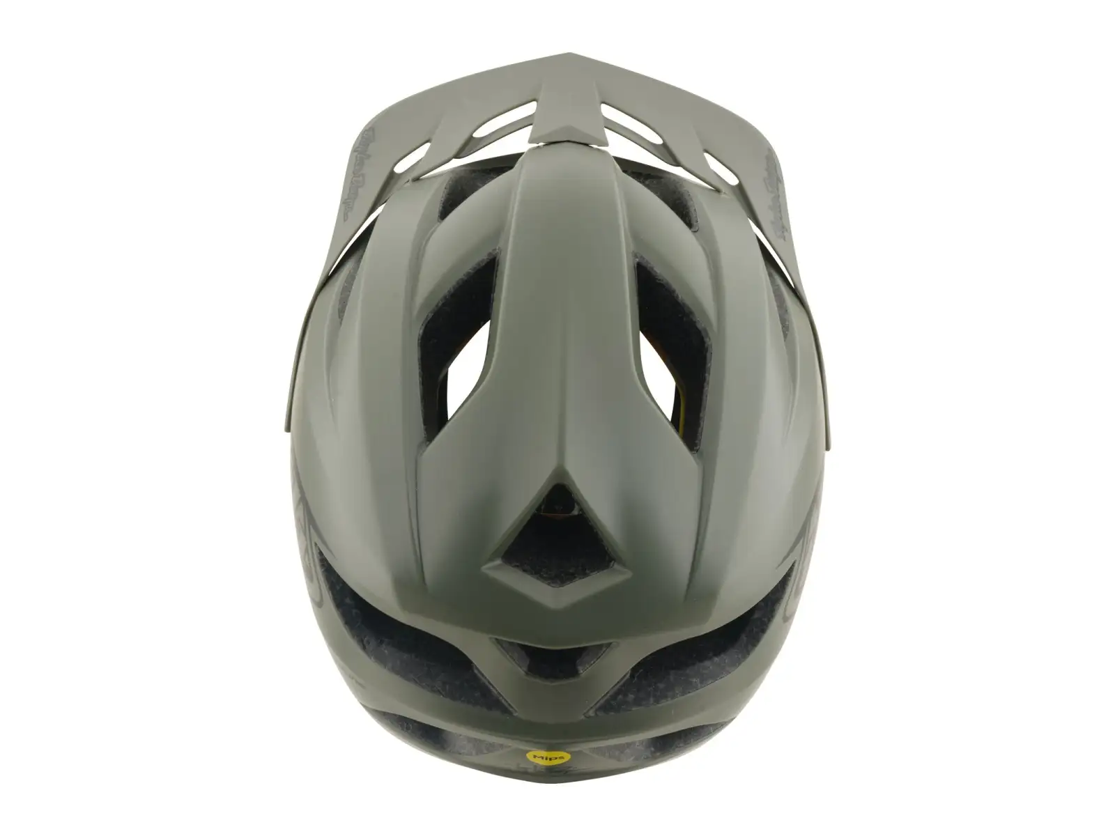 Troy Lee Designs Youth Flowline MIPS kids helmet Point Army/Phantom