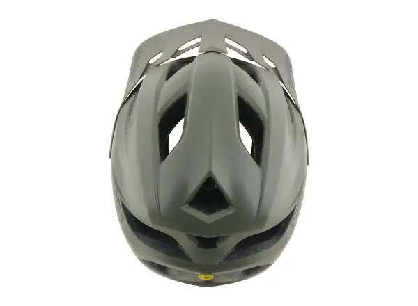 Troy Lee Designs Youth Flowline MIPS kids helmet Point Army/Phantom