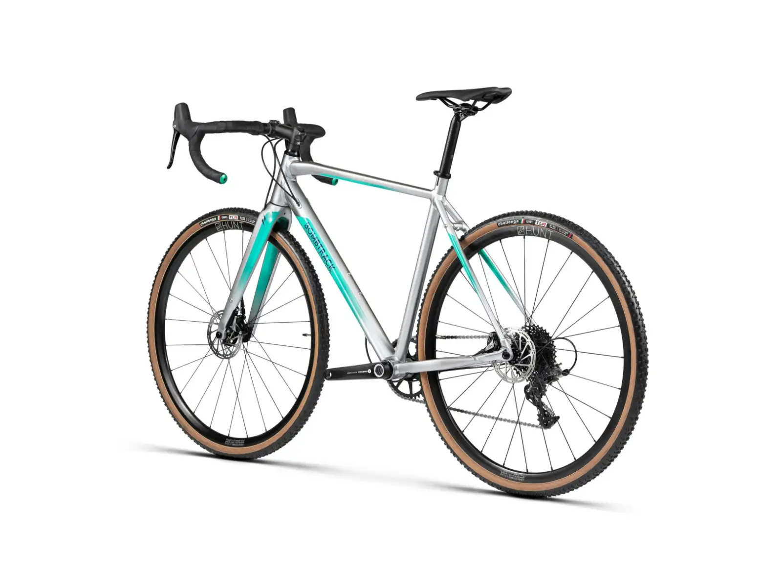 Bombtrack Tension 2 cyclocross bike Glossy Grey / Green