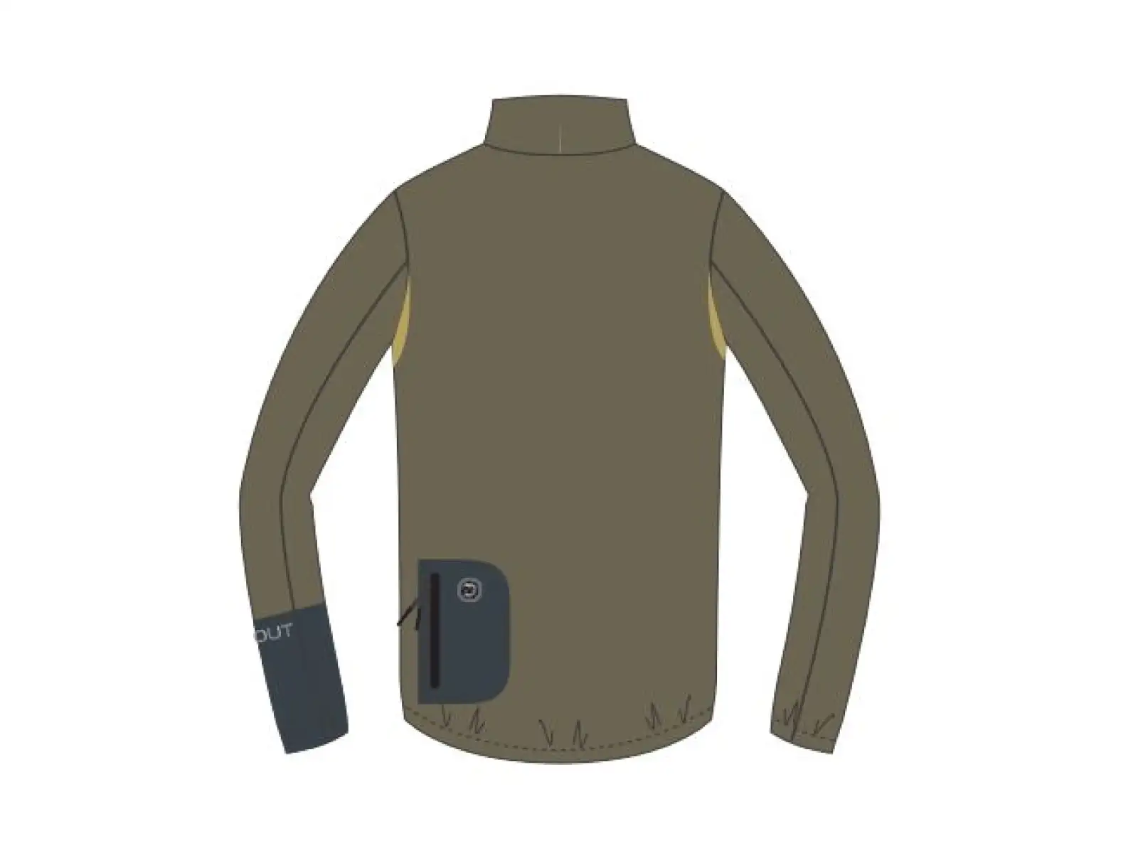 Dotout Motion men's jacket Mud