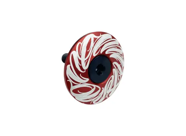 Shaman Racing headset cap 1 1/8" Oremnts red