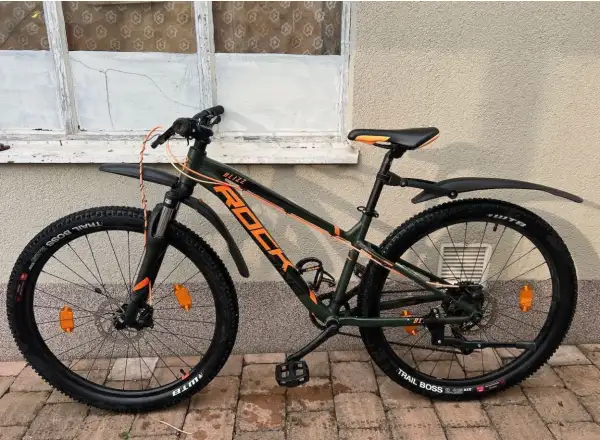 Rock Machine Blizz 24" HD children's mountain bike khaki/orange