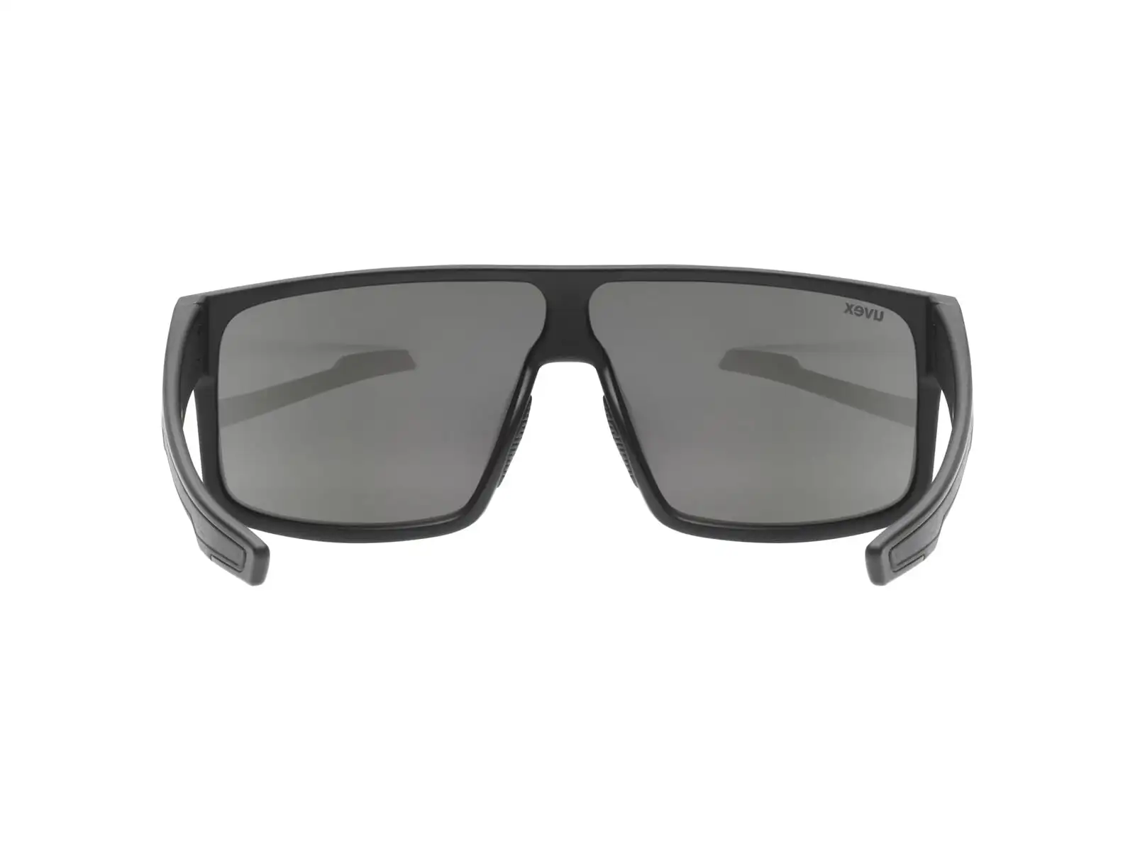 Uvex LGL 51 cycling glasses Black Mat/Mirror Silver