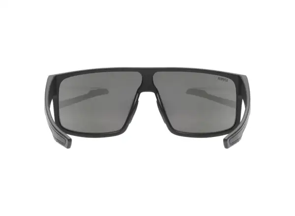Uvex LGL 51 cycling glasses Black Mat/Mirror Silver