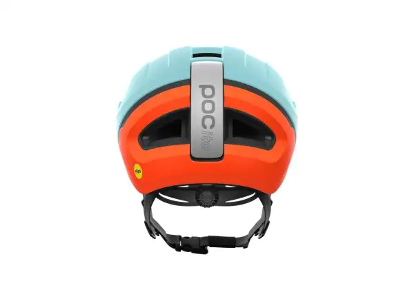 POC POCito Omne MIPS kids helmet Indicolite Blue Matt/Carnelian Orange Matt