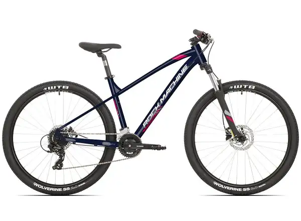 Rock Machine Catherine 70-27 gloss dark blue/pink/silver mountain bike