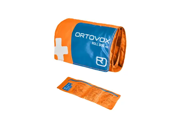Ortovox First Aid Roll Doc Mid first aid kit Shocking Orange