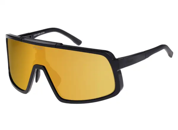 R2 Revel sunglasses black/brown/gold chrome