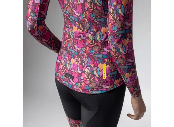 Alé Pragma Flowery women's insulated jersey long sleeve Pink