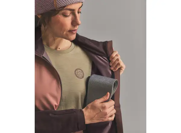 Ortovox Ortler Softshell Plus Jacket women's softshell jacket Chestnut