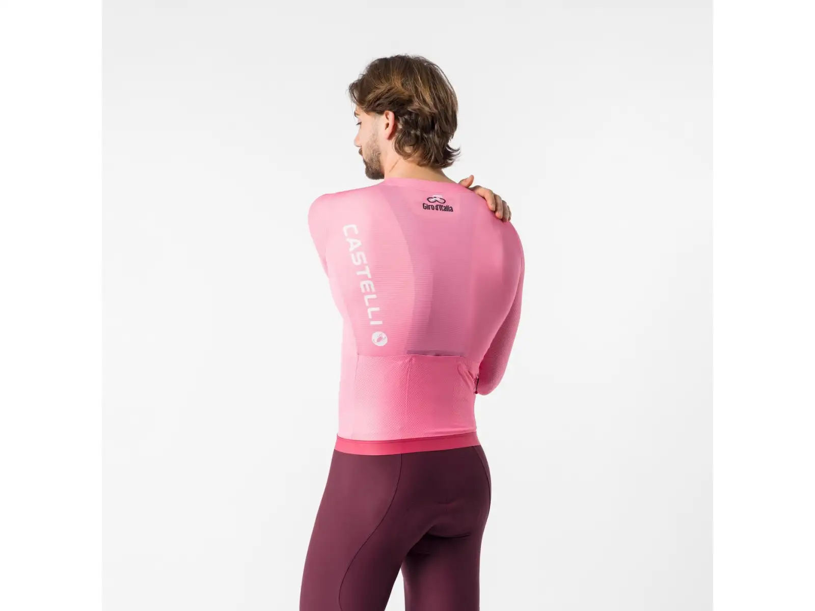 Castelli Giro 109 Corretto men's jersey long sleeve Rosa Giro