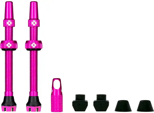 Muc-Off Tubeless Presta Valve KIT V2 tubeless valve 2 pcs pink