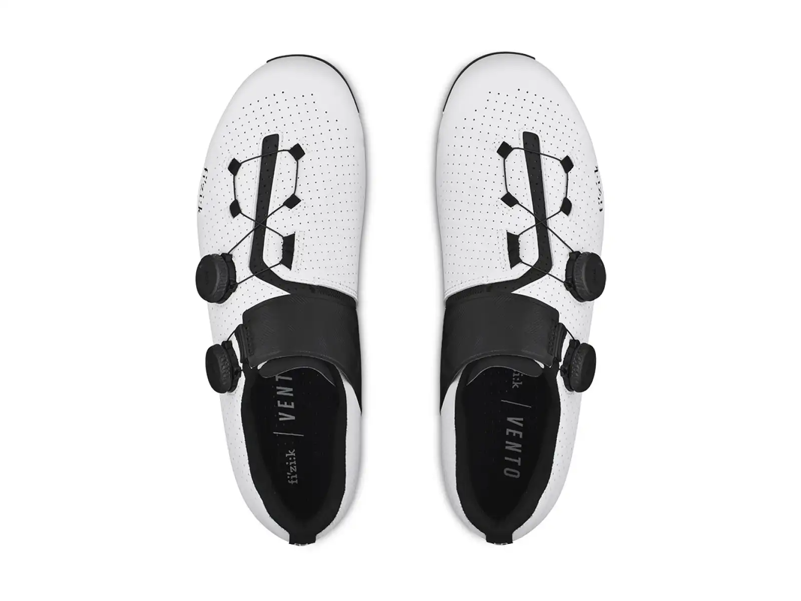Fizik Vento Infinito Carbon 2 Wide road men's shoes White/Black