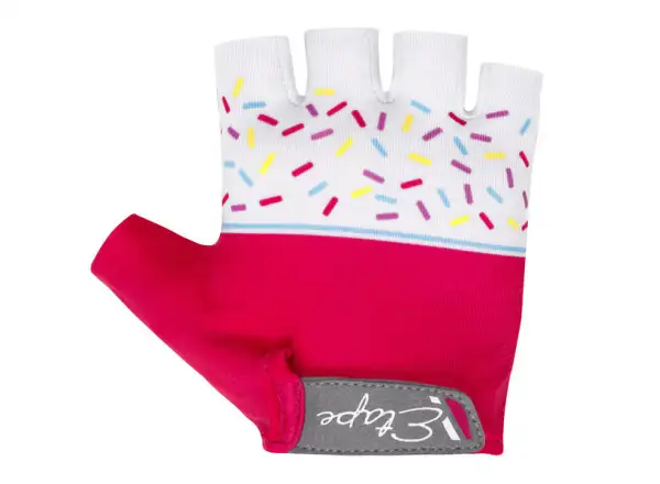 Etape Tiny children's gloves short pink/white