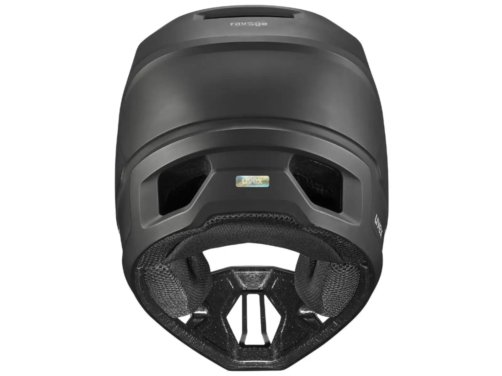 Uvex Ravage full-face helmet Black/Rhino Matt